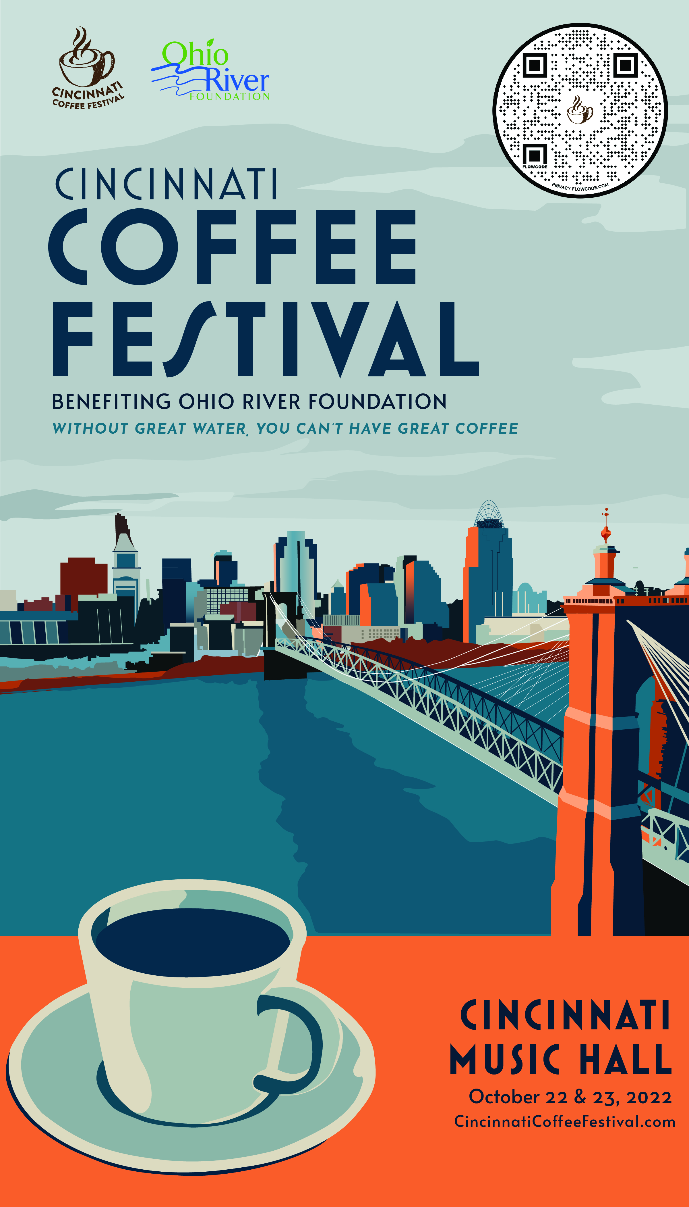 2022 Cincinnati Coffee Festival Poster Final | Cincinnati Coffee Festival